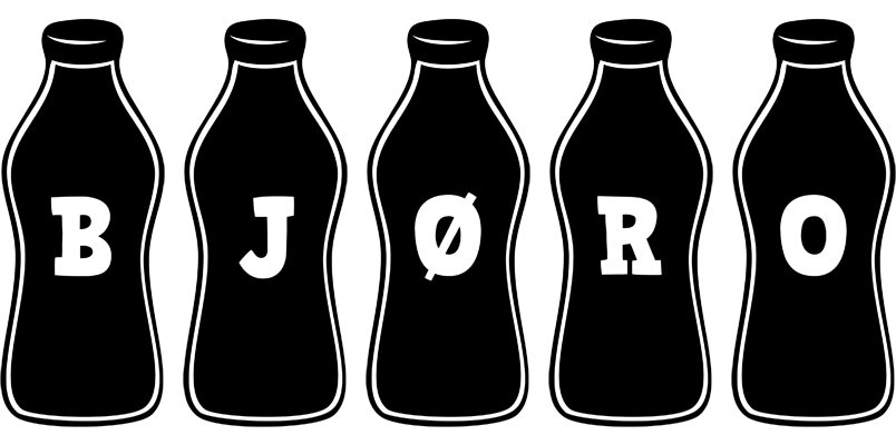 Bjøro bottle logo