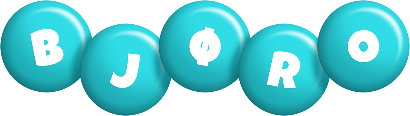 Bjøro candy-azur logo