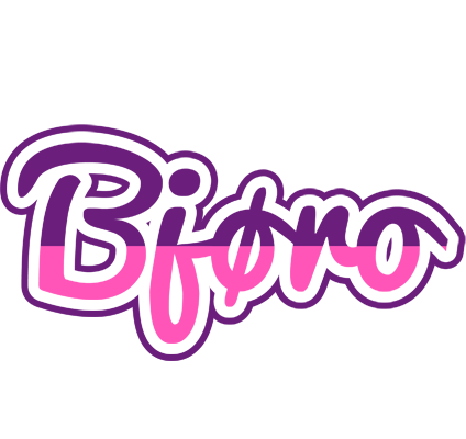 Bjøro cheerful logo