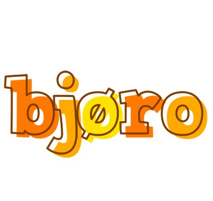 Bjøro desert logo