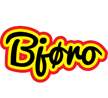 Bjøro flaming logo