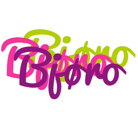Bjøro flowers logo
