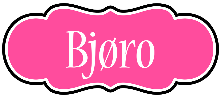 Bjøro invitation logo