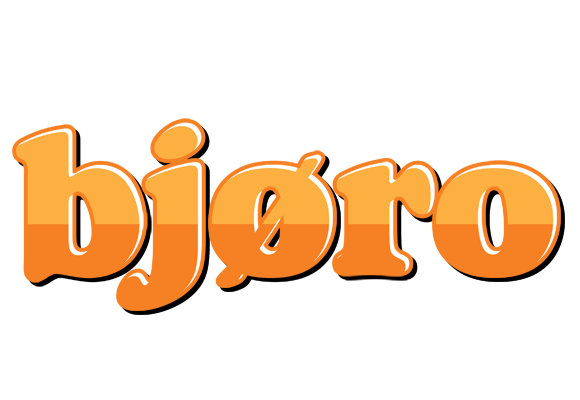 Bjøro orange logo