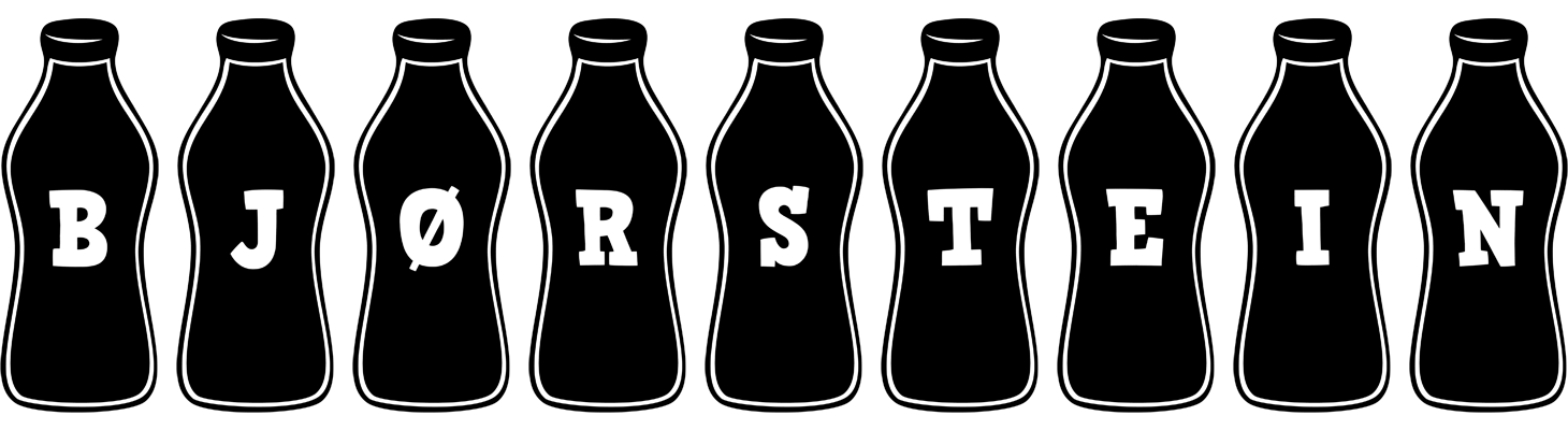 Bjørstein bottle logo