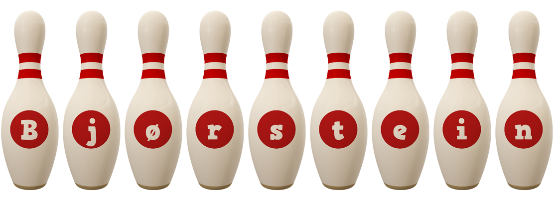 Bjørstein bowling-pin logo