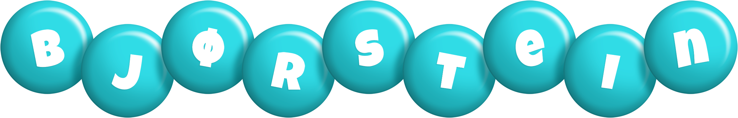 Bjørstein candy-azur logo