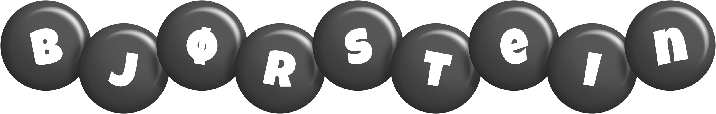 Bjørstein candy-black logo