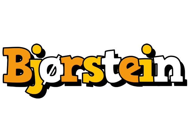 Bjørstein cartoon logo