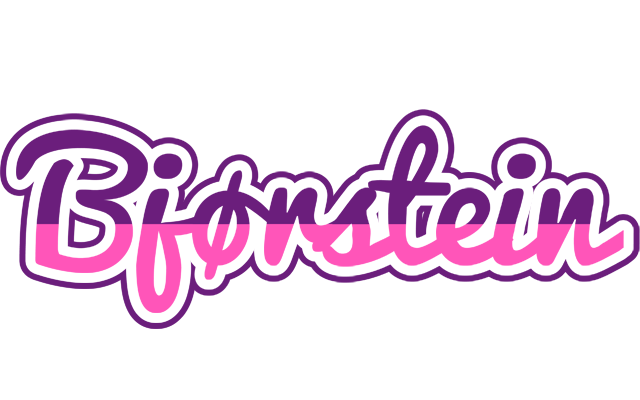 Bjørstein cheerful logo