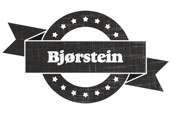 Bjørstein grunge logo