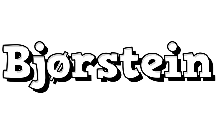 Bjørstein snowing logo