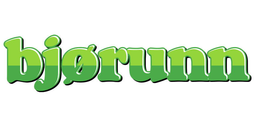 Bjørunn apple logo