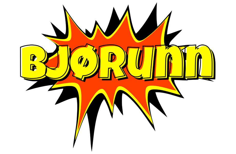 Bjørunn bazinga logo