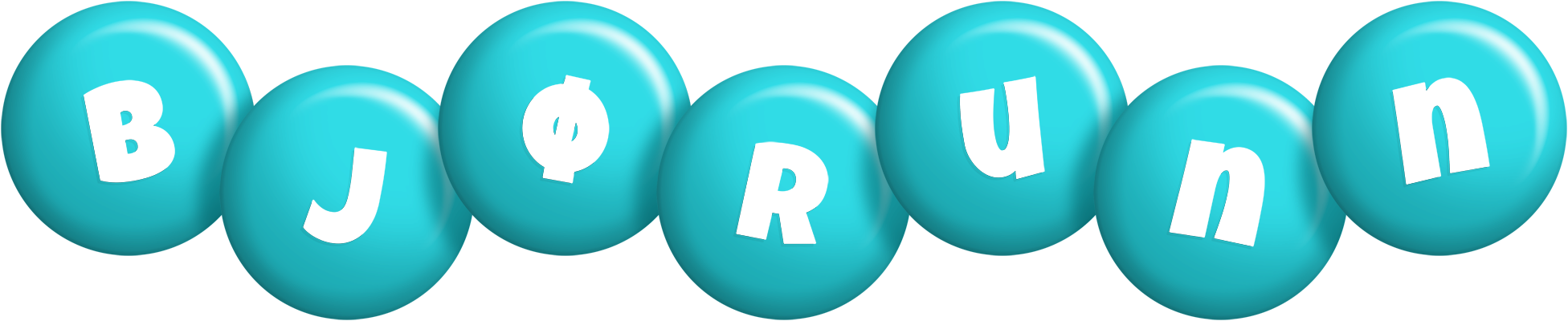 Bjørunn candy-azur logo