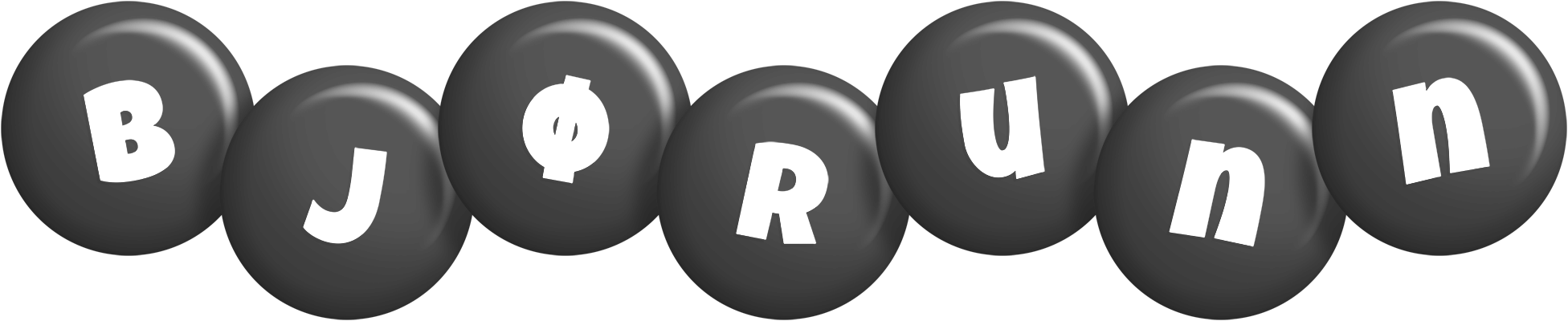 Bjørunn candy-black logo
