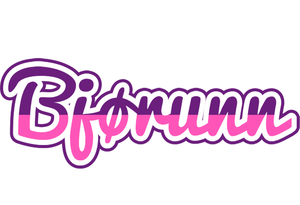 Bjørunn cheerful logo