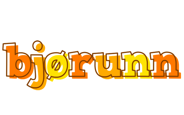 Bjørunn desert logo