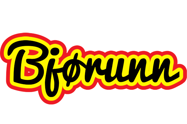 Bjørunn flaming logo