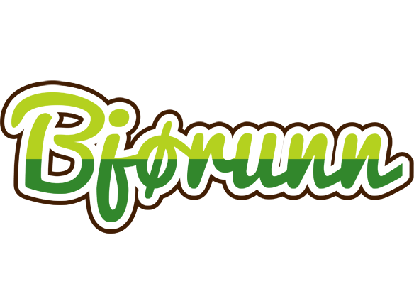 Bjørunn golfing logo