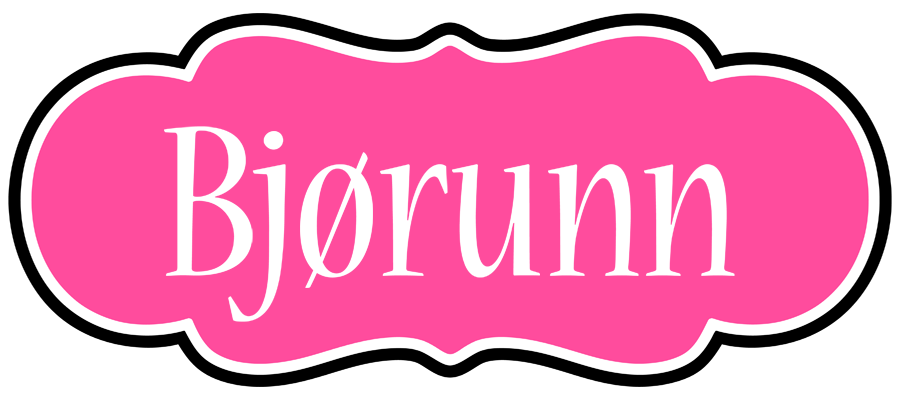 Bjørunn invitation logo