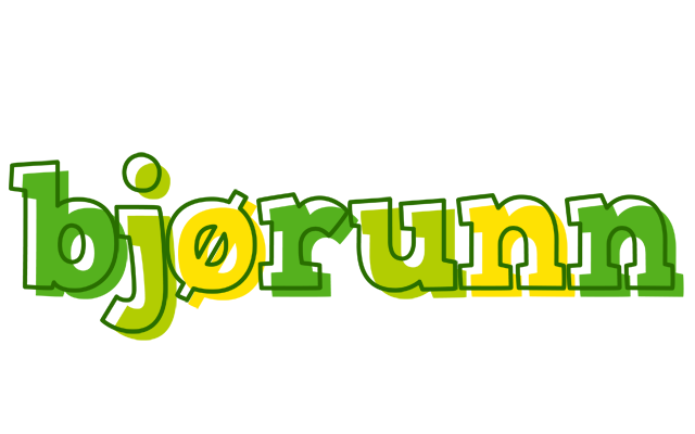 Bjørunn juice logo