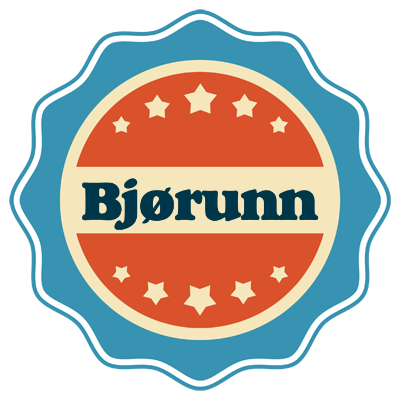 Bjørunn labels logo