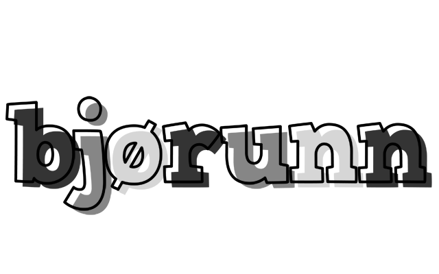 Bjørunn night logo