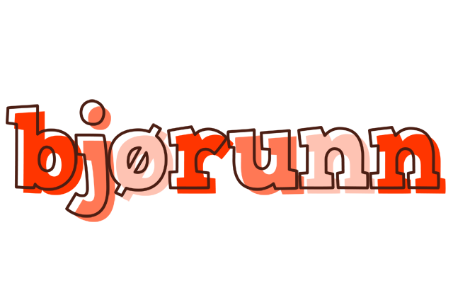 Bjørunn paint logo