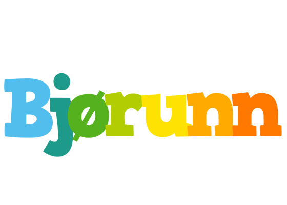 Bjørunn rainbows logo