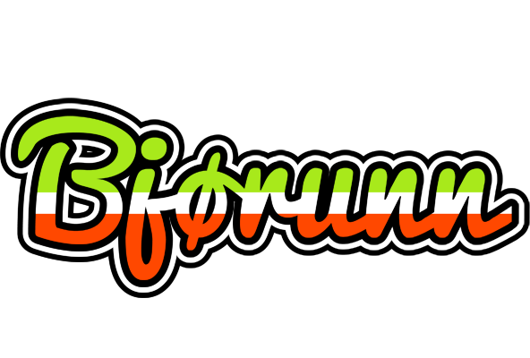 Bjørunn superfun logo