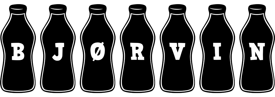 Bjørvin bottle logo
