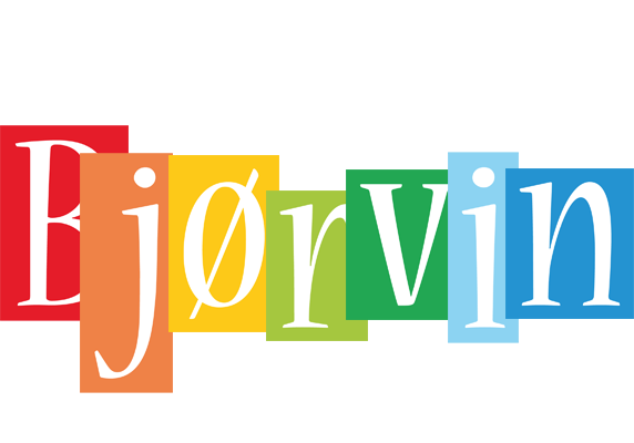 Bjørvin colors logo