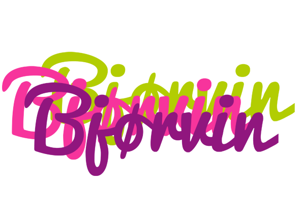 Bjørvin flowers logo