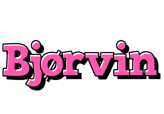 Bjørvin girlish logo