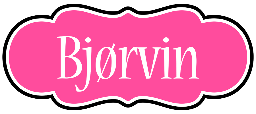 Bjørvin invitation logo