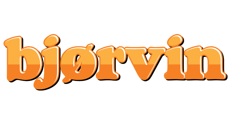 Bjørvin orange logo