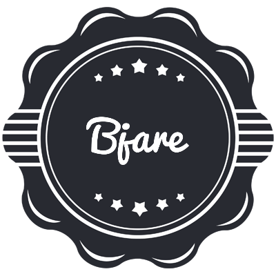 Bjare badge logo