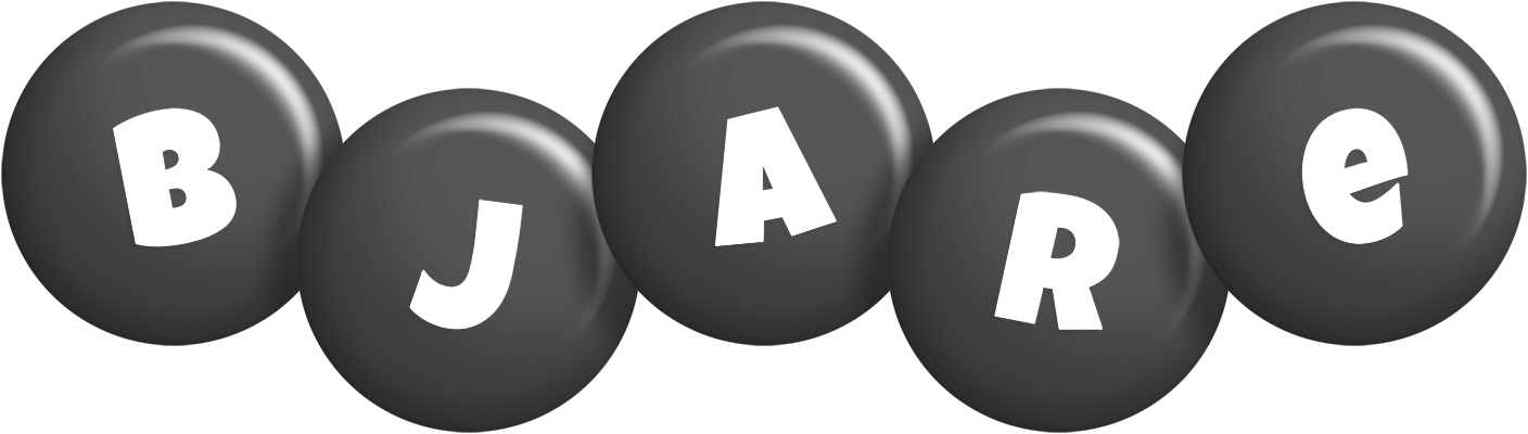 Bjare candy-black logo