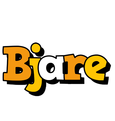 Bjare cartoon logo