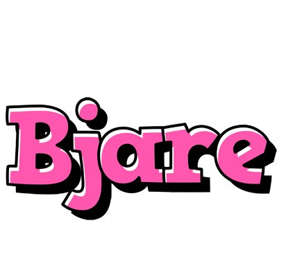 Bjare girlish logo
