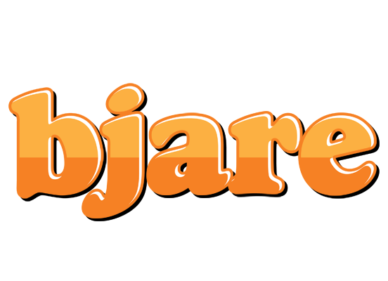 Bjare orange logo