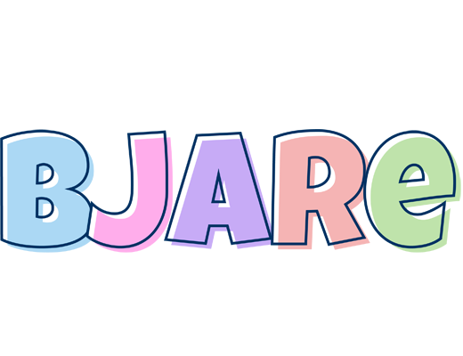 Bjare pastel logo