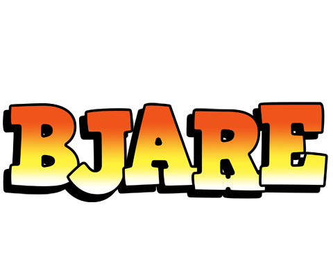 Bjare sunset logo