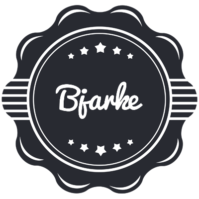 Bjarke badge logo