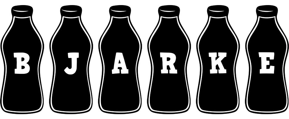Bjarke bottle logo