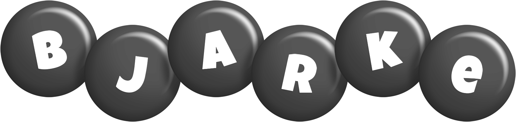 Bjarke candy-black logo