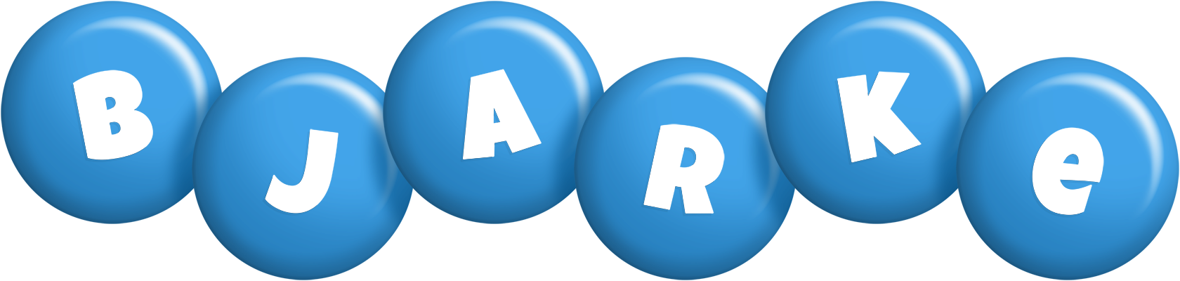 Bjarke candy-blue logo