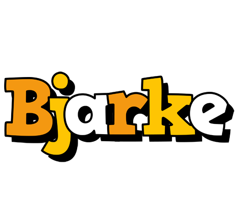 Bjarke cartoon logo