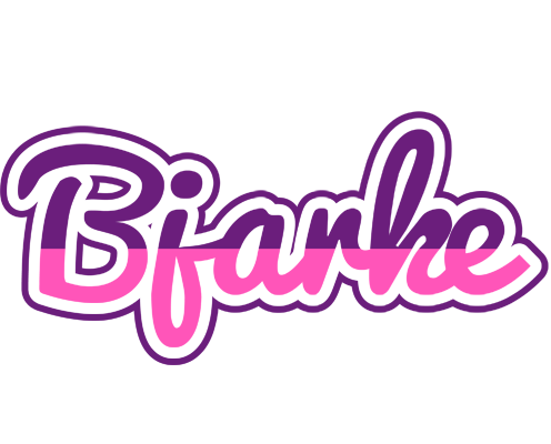 Bjarke cheerful logo